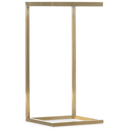 C-Shaped Accent Table