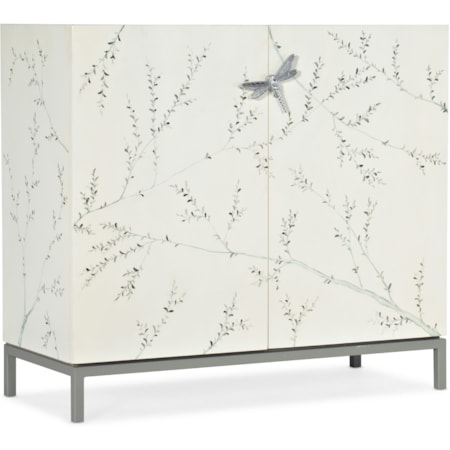 Bale 2-Door Bar Cabinet with Wine Storage