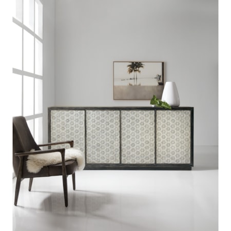 Four-Door Credenza