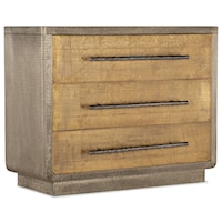 Transitional 3-Drawer Accent Chest