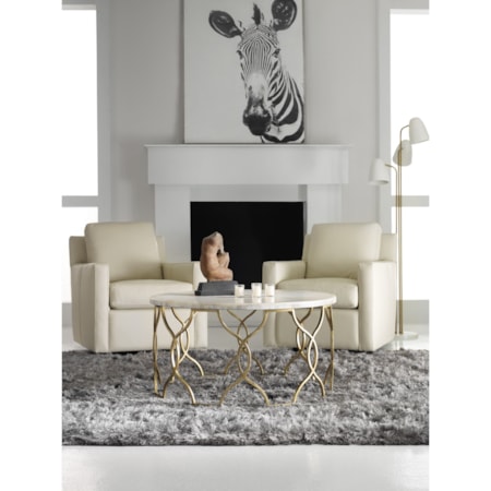 Round Cocktail Table