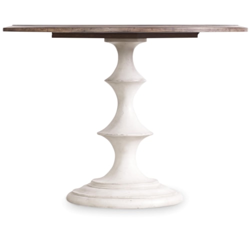 Transitional Round Pedestal Table