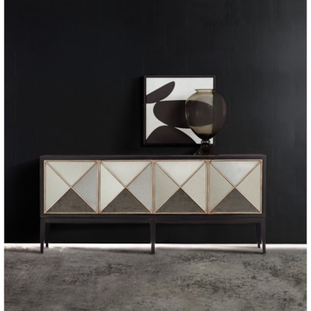 Four-Door Credenza