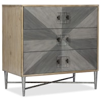Contemporary Three Drawer Accent Chest