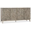 Hooker Furniture Melange Four Door Sideboard with Adjustable Shelves