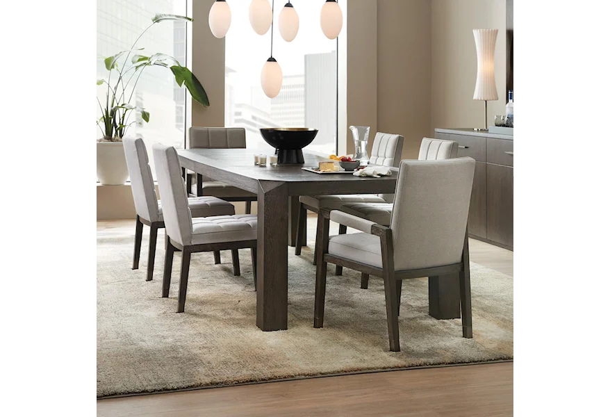Miramar Aventura 7 Piece Table and Chair Set by Hooker Furniture at Stoney Creek Furniture 