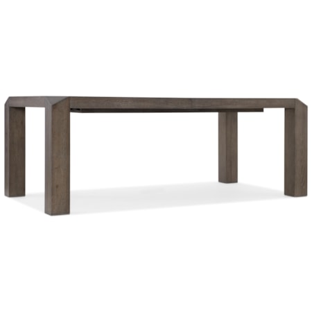 Vermeer 82in Leg Dining Table with 24in Leaf