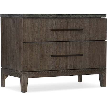 San Marcos Stone Top Nightstand