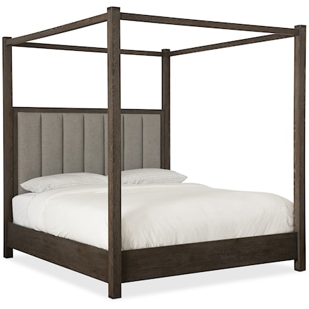 Jackson King Poster Bed with Tall Posts and Canopy