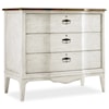 Hooker Furniture Montebello Farmhouse 3-Drawer Solid Wood Bachelors Chest