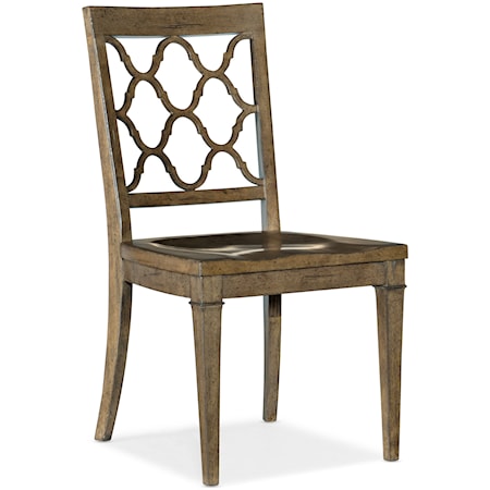 Wood Seat Side Chair