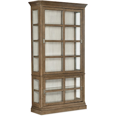 Sliding Door Display Cabinet