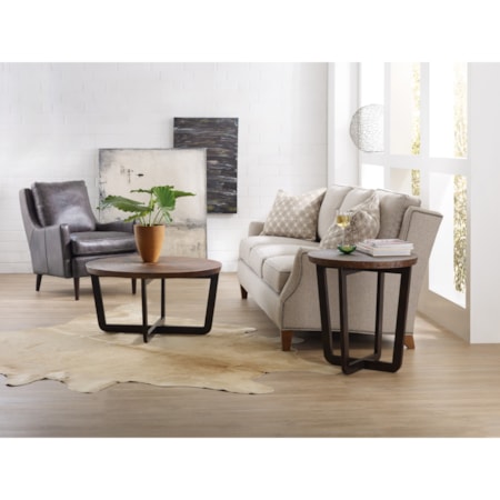 Round Cocktail Table