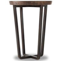 Contemporary Martini Table with Copper Top