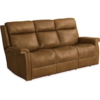 Casual Leather Motion Sofa with USB Ports