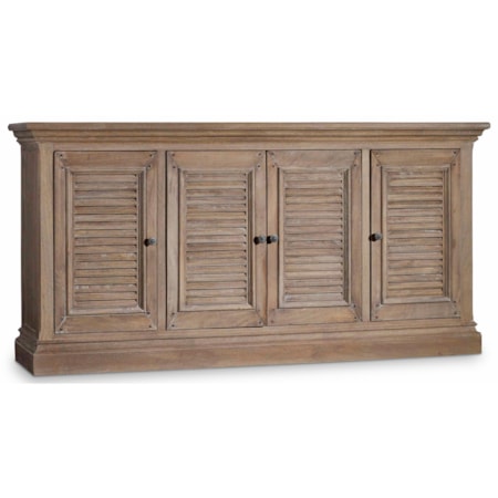 4-Door Entertainment Console
