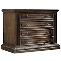 Traditional 2-Drawer Locking Lateral File