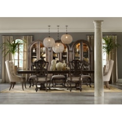 View Dining Group Set with 2 Tufted Chair