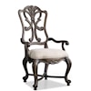 Hooker Furniture Rhapsody Scroll Back Arm Chair