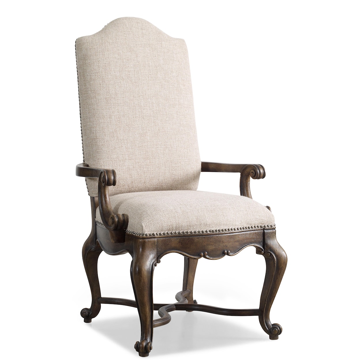 Hooker Furniture Rhapsody Upholstered Dining Arm Chair
