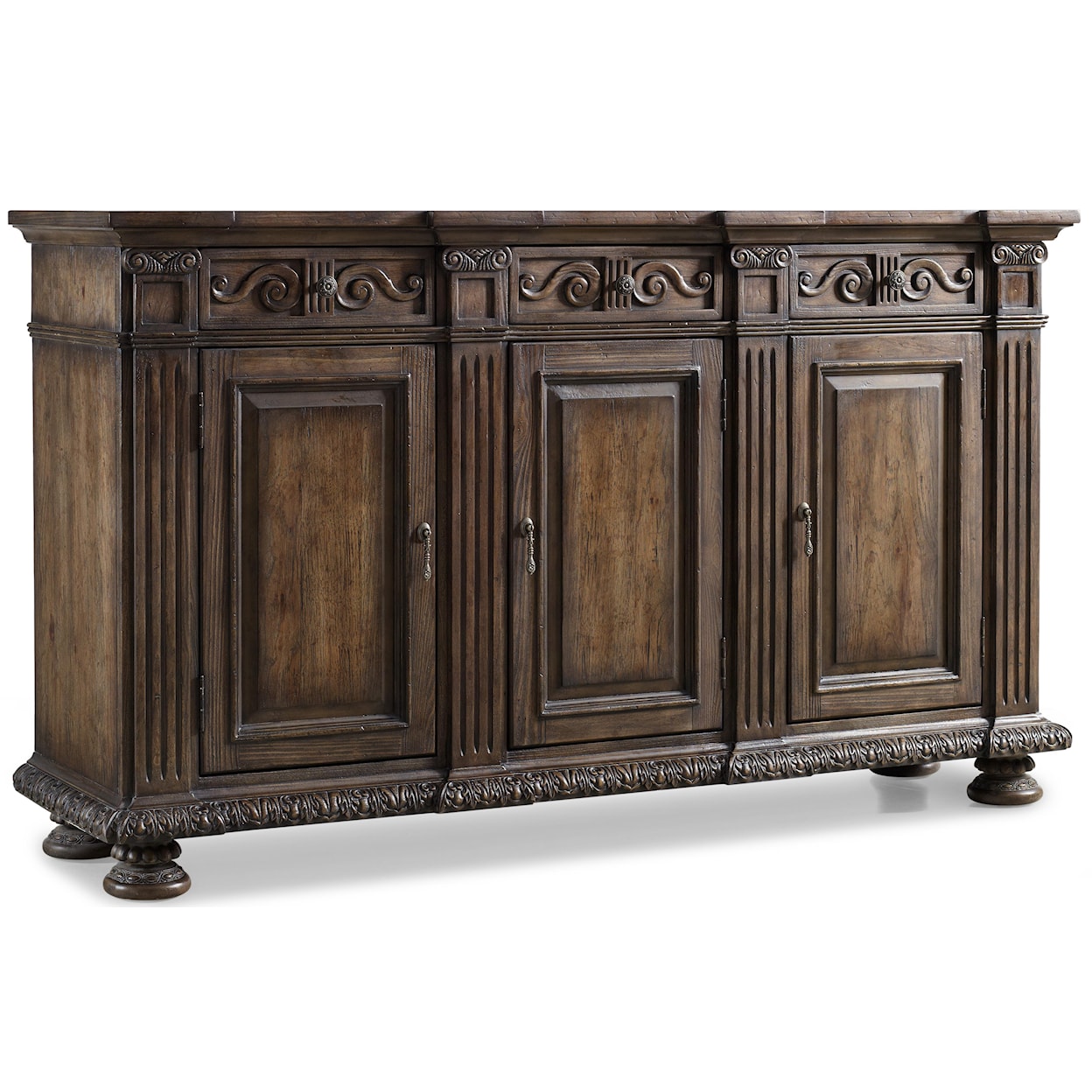 Hooker Furniture Rhapsody 3-Door 72-Inch Credenza