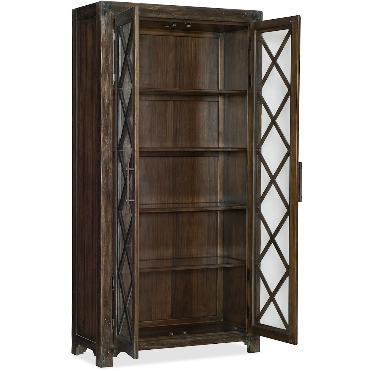 Hooker Furniture American Life - Roslyn County Bunching Display Cabinet