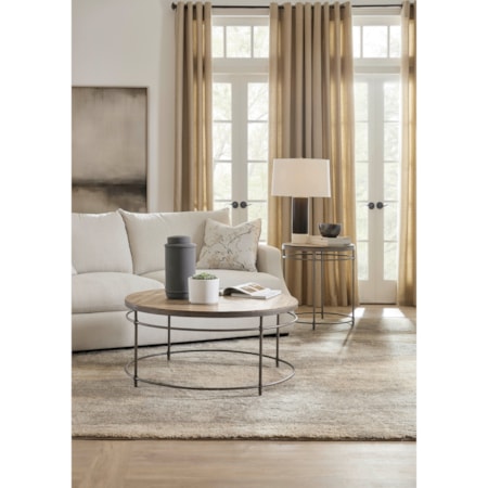 Round Cocktail Table
