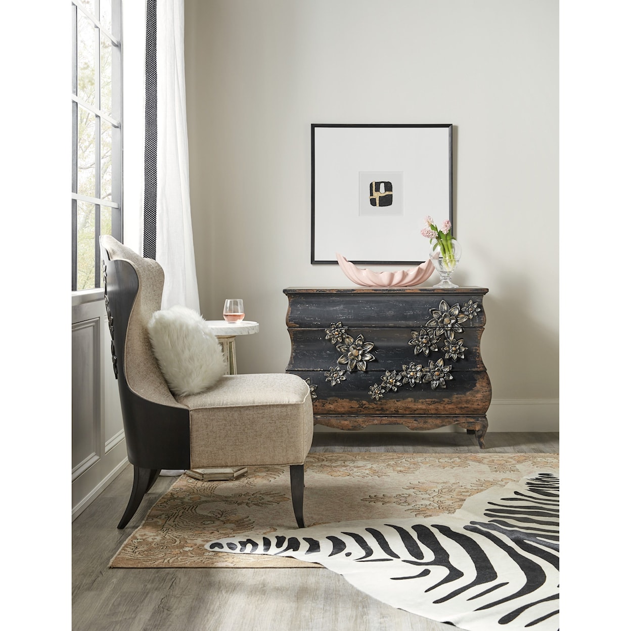 Hooker Furniture Sanctuary 2 Slipper Chair