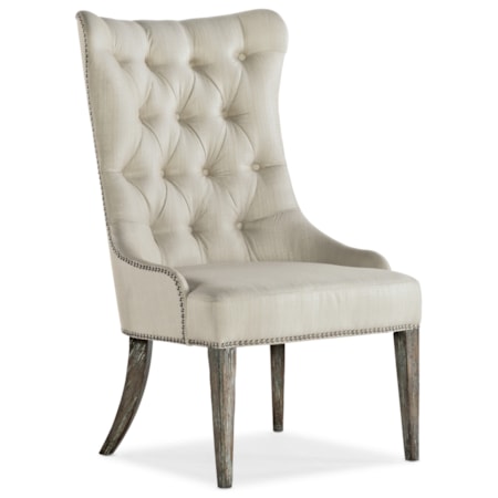 Upholstered Wing Chair