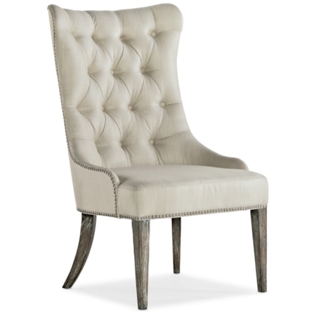 Upholstered Wing Chair