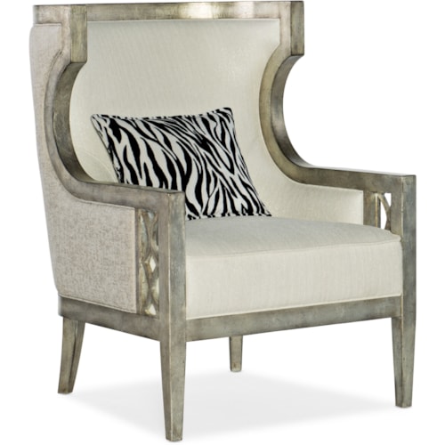 Traditional Upholstered Accent Chair