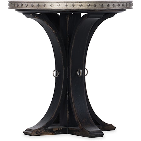 Traditional French 75 Round Champagne Table