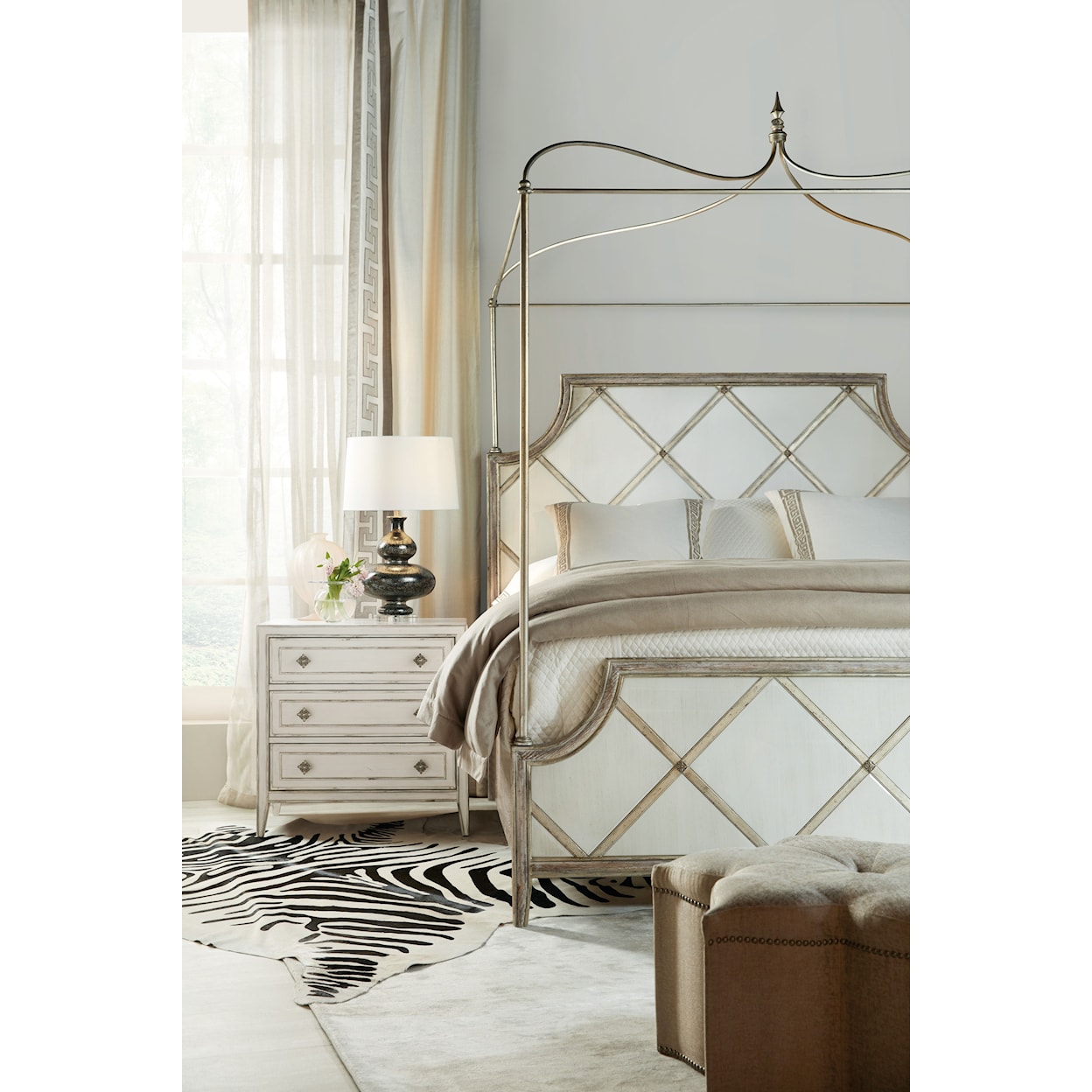 Hooker Furniture Sanctuary King Canopy Bed