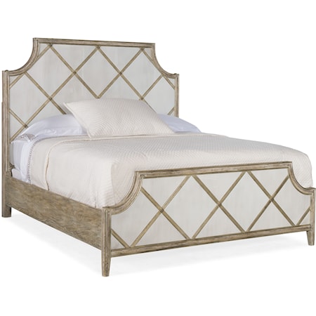 Diamont King Panel Bed