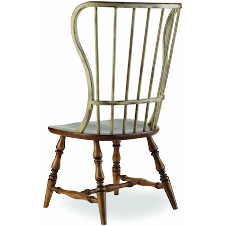 Farmhouse Spindle Back Side Chair