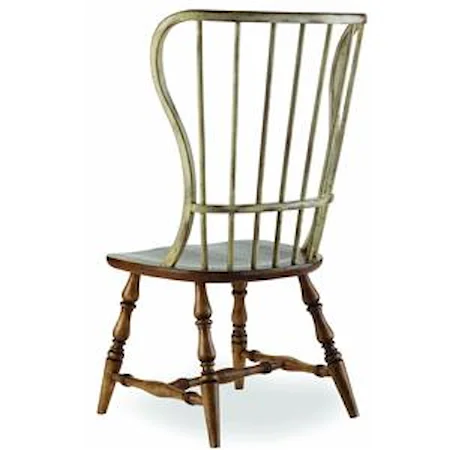 Spindle Back Side Chair