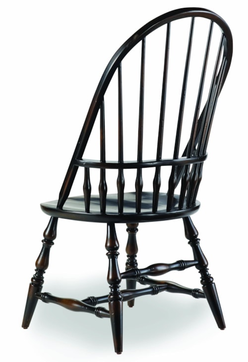 Traditional Dining Side Chair with Spindle Back