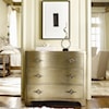 Hooker Furniture Sanctuary 3-Drawer Gold Accent Chest