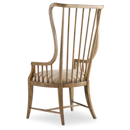 Spindle Dining Arm Chair