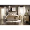 Hooker Furniture Sanctuary King Mirrored Upholstered Bed