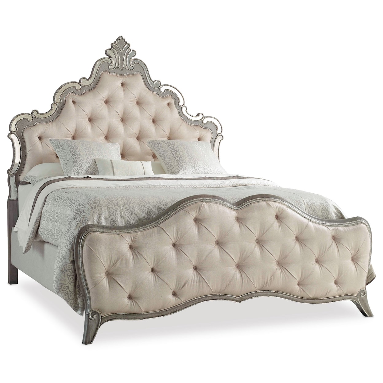 Hooker Furniture Sanctuary Upholstered King Panel Bed