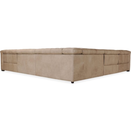 Grandier 5-Piece Power Leather Sectional