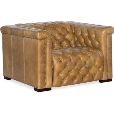 Power Leather Recliner