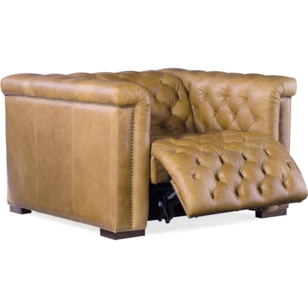 Power Leather Recliner