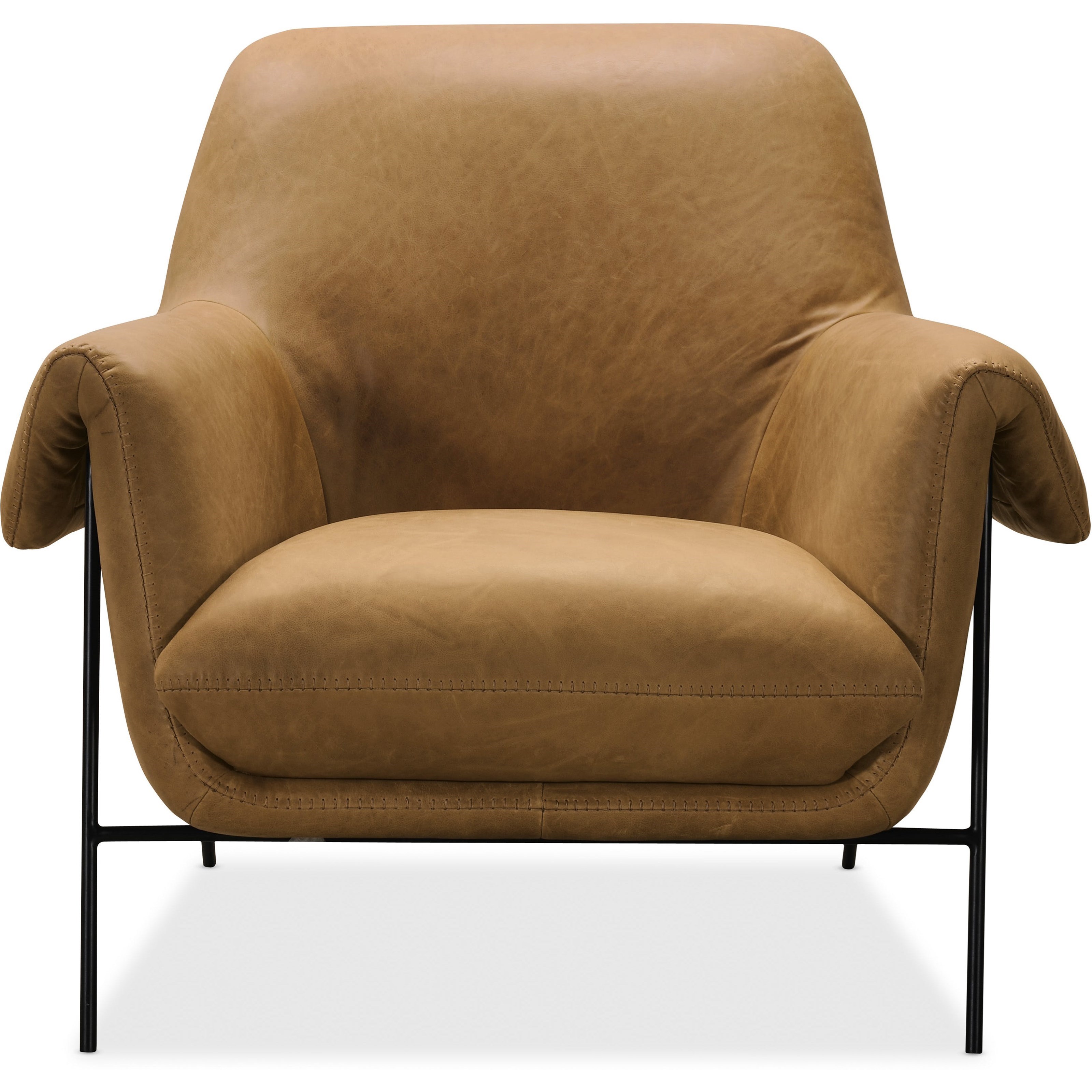 Metal Frame Club Chair
