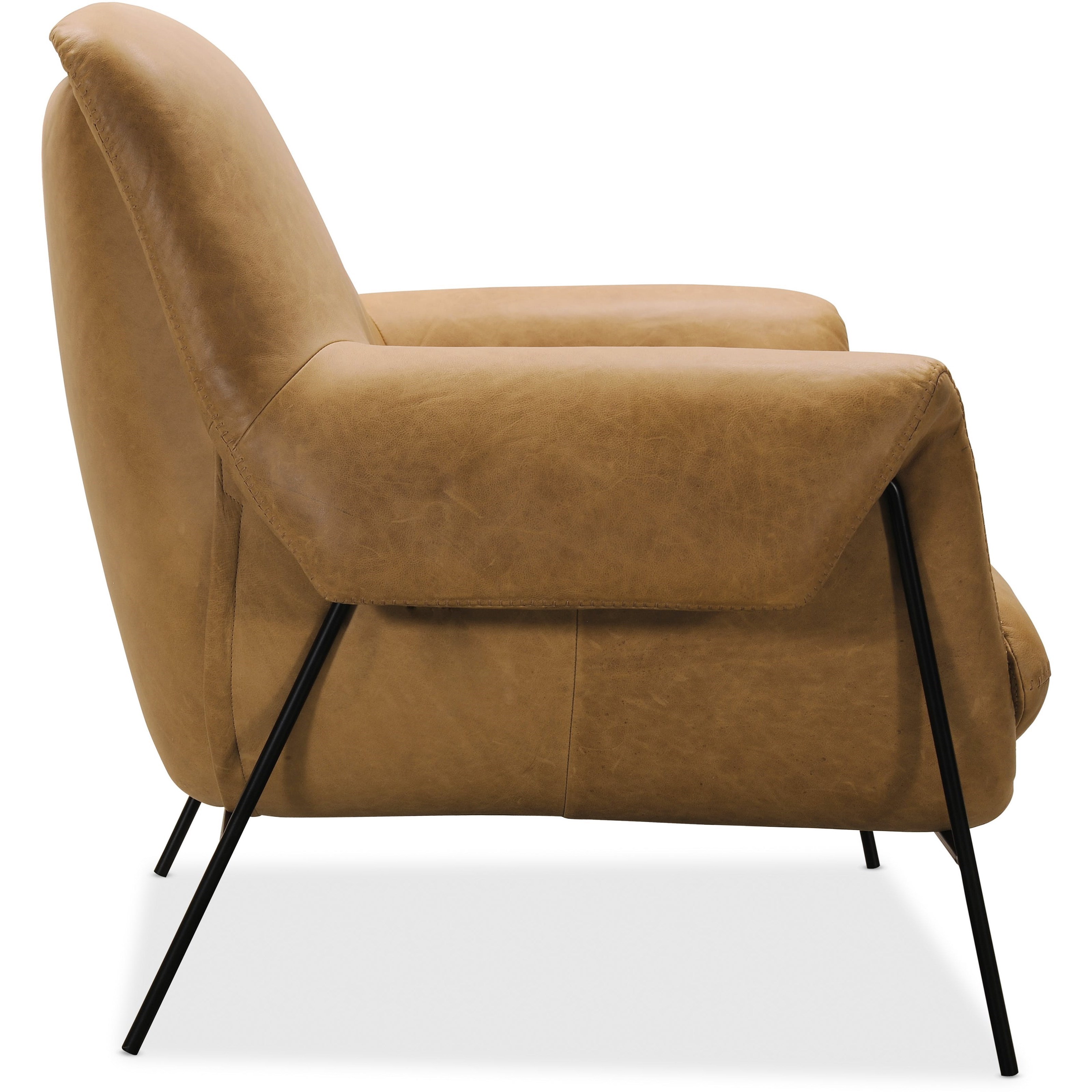 Metal Frame Club Chair