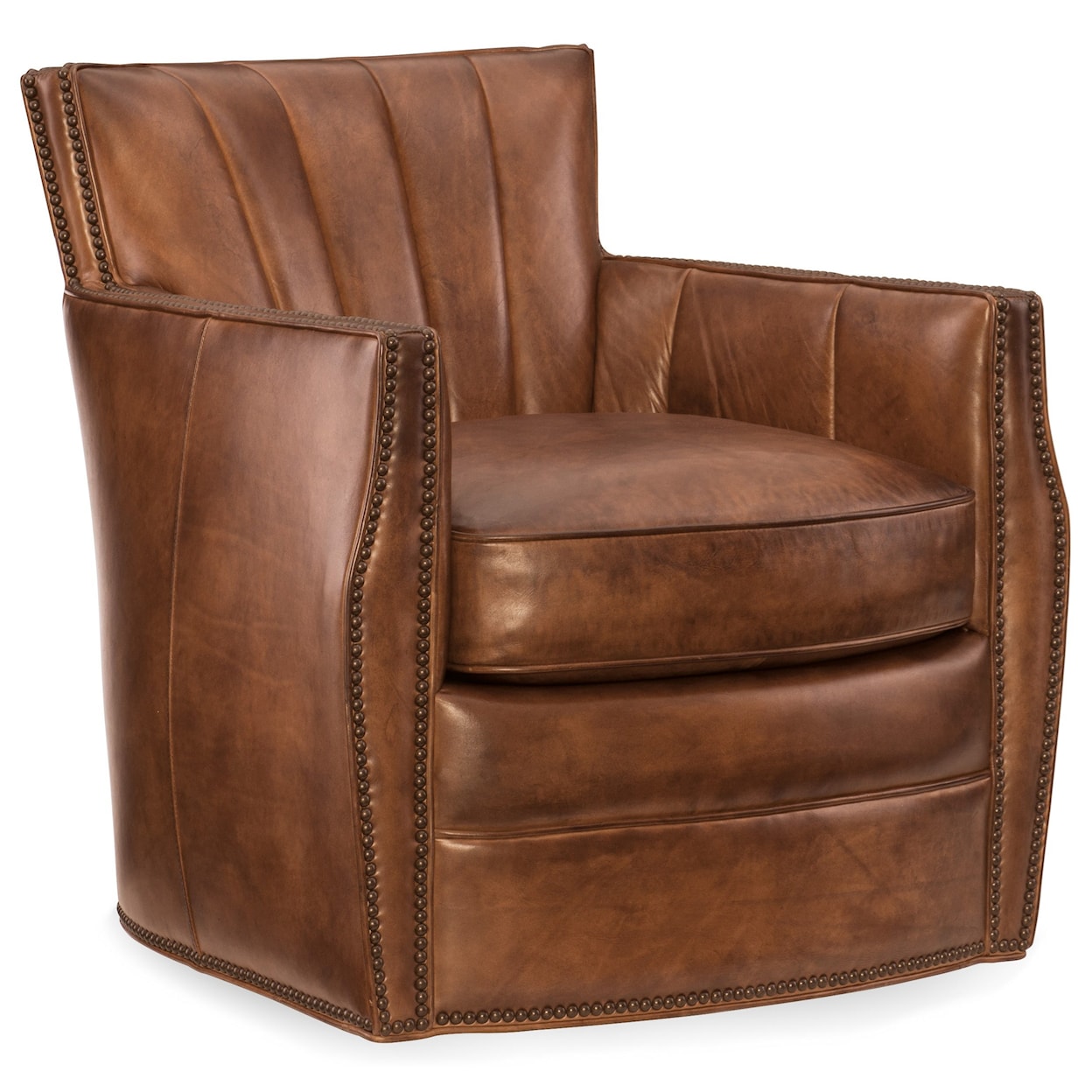 Hooker Furniture Club Chairs Carson Swivel Club Chair