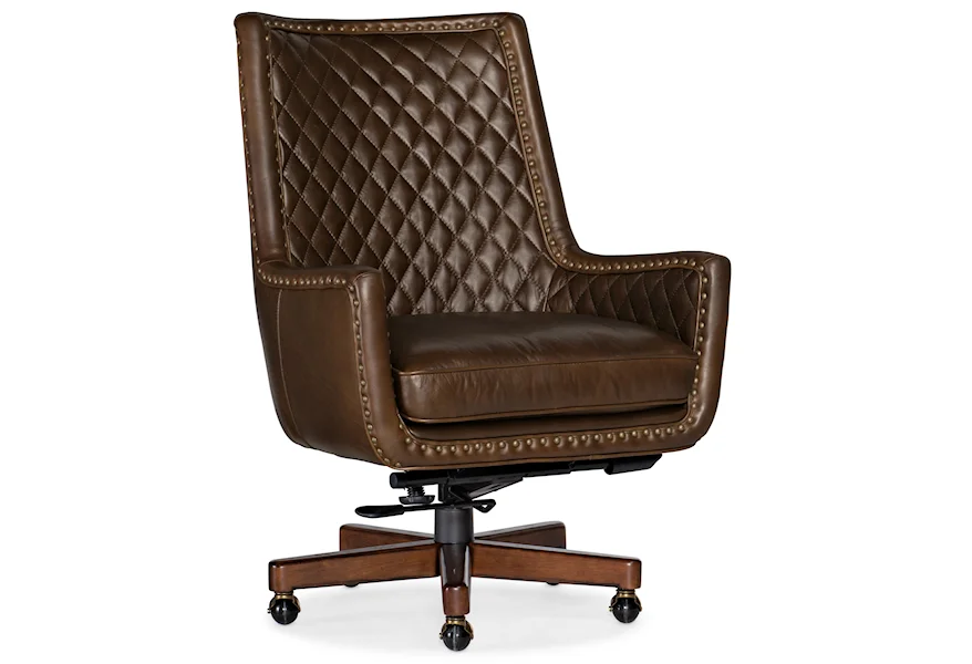 Executive Seating Kent Executive Swivel Tilt Chair by Hooker Furniture at Stoney Creek Furniture 