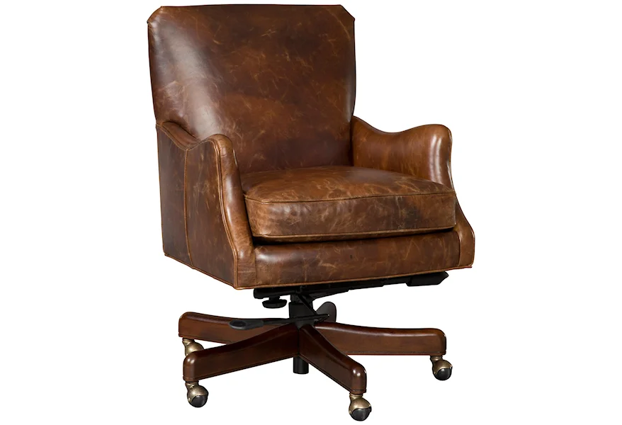 Executive Seating Executive Tilt Swivel Chair by Hooker Furniture at Howell Furniture