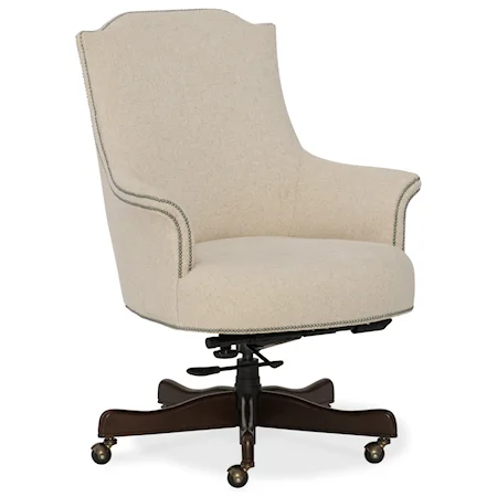 Daisy Home Office Chair with Nailhead Trim